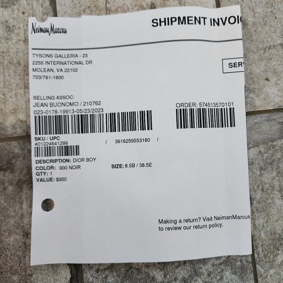 Christian Dior Paris, Loafers, Authentic - Picture 11 of 11